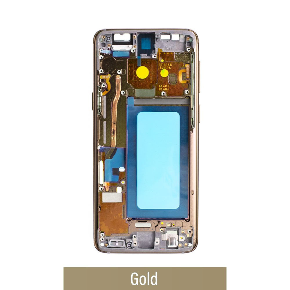 Chassis Mid Frame Cover Replacement Assembly for Samsung Galaxy S9 G960F-Gold Chassis Mid Frame Cover Replacement Assembly for Samsung Galaxy S9 G960F-Gold